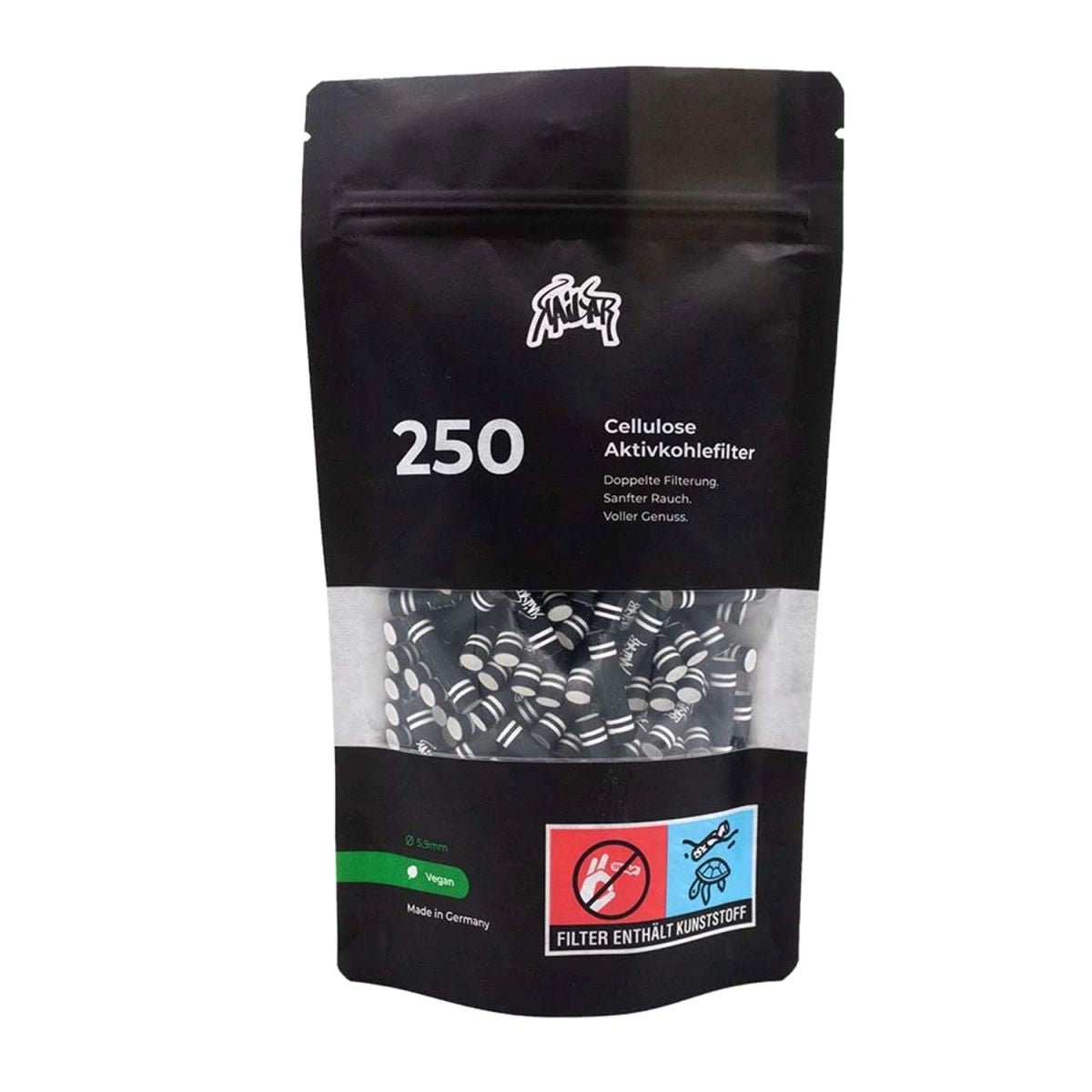 Kailar Aktivkohlefilter Slim Cellulose 6mm