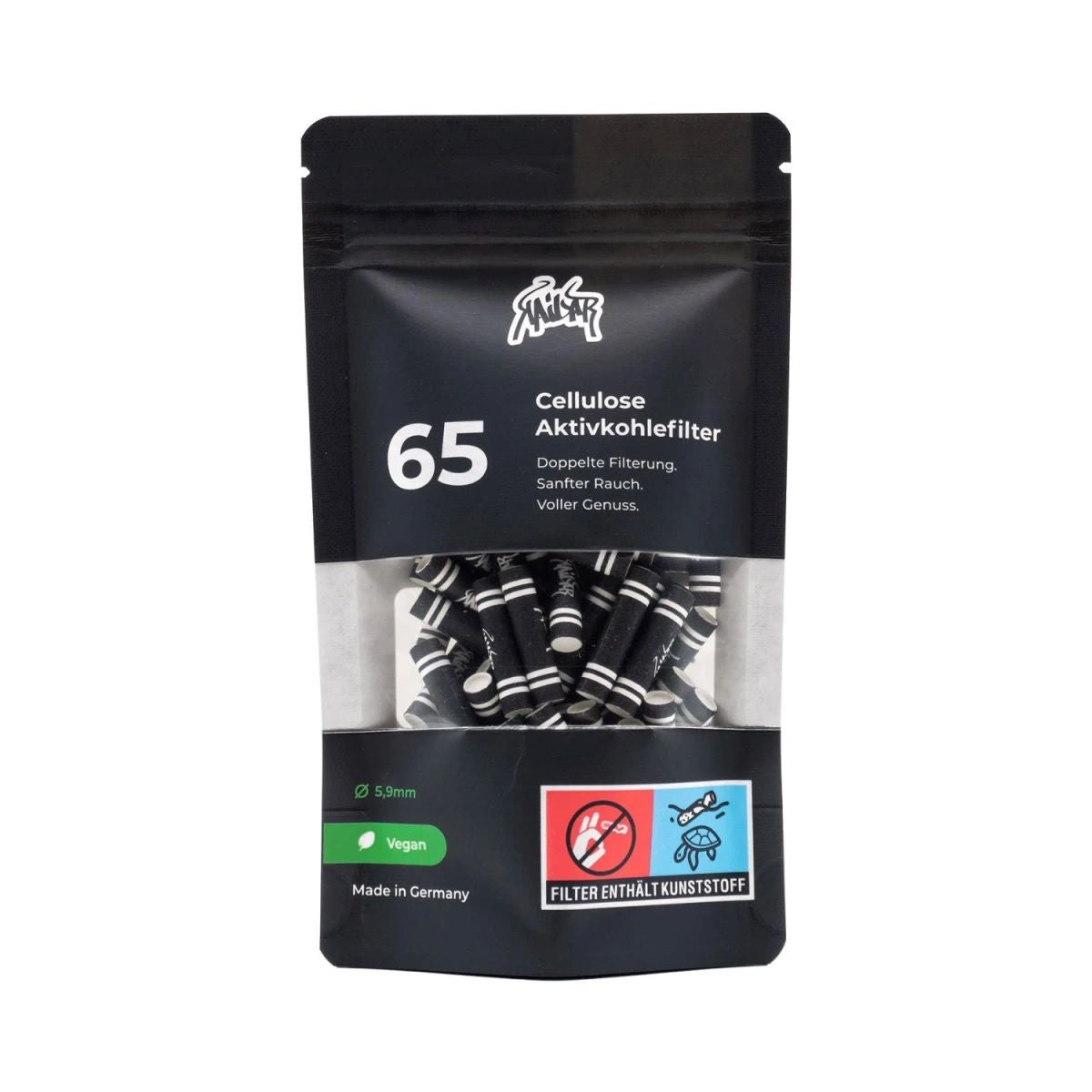Kailar Aktivkohlefilter Slim Cellulose 6mm