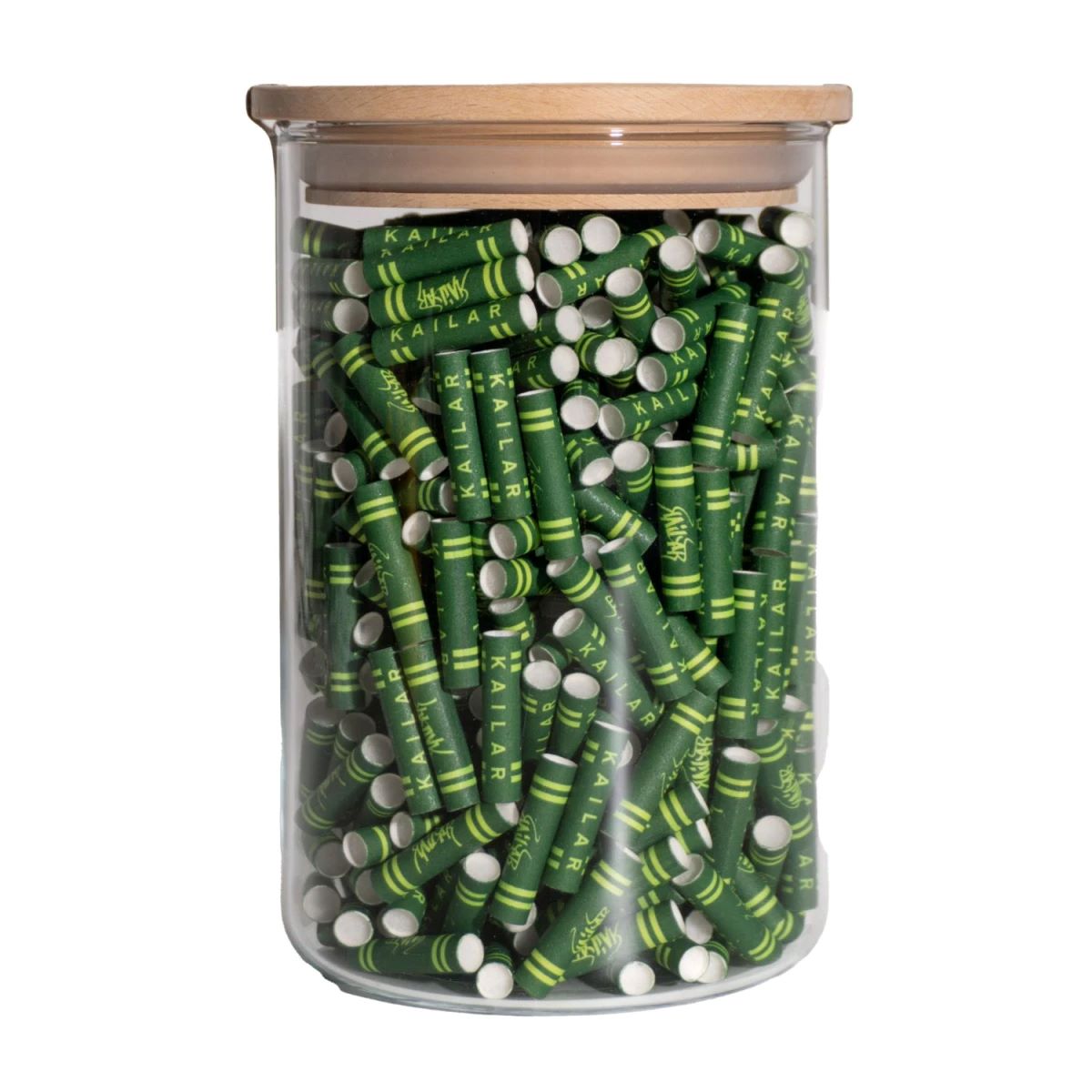 Kailar Aktivkohlefilter Slim Cellulose 6mm – Glas