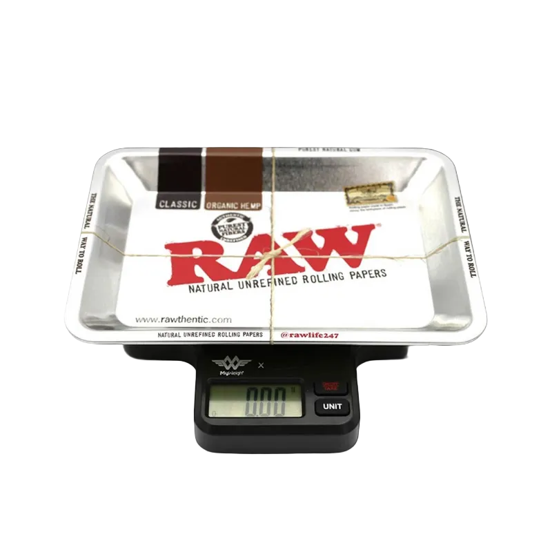 RAW Rolling Tray Digitalwaage – 1000 g / 0,01 g