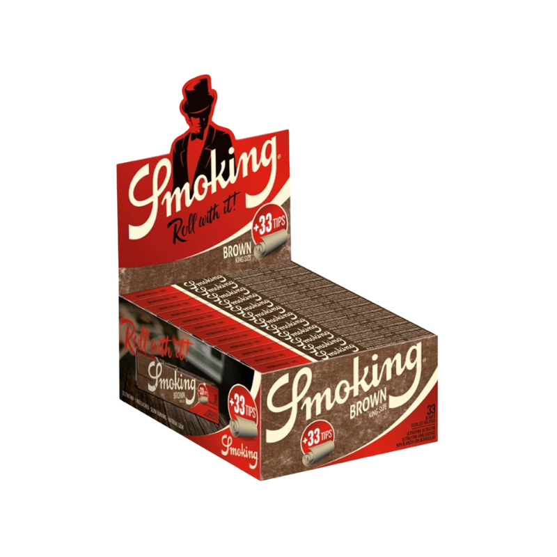 Smoking Brown Papers King Size Slim – Ungebleicht