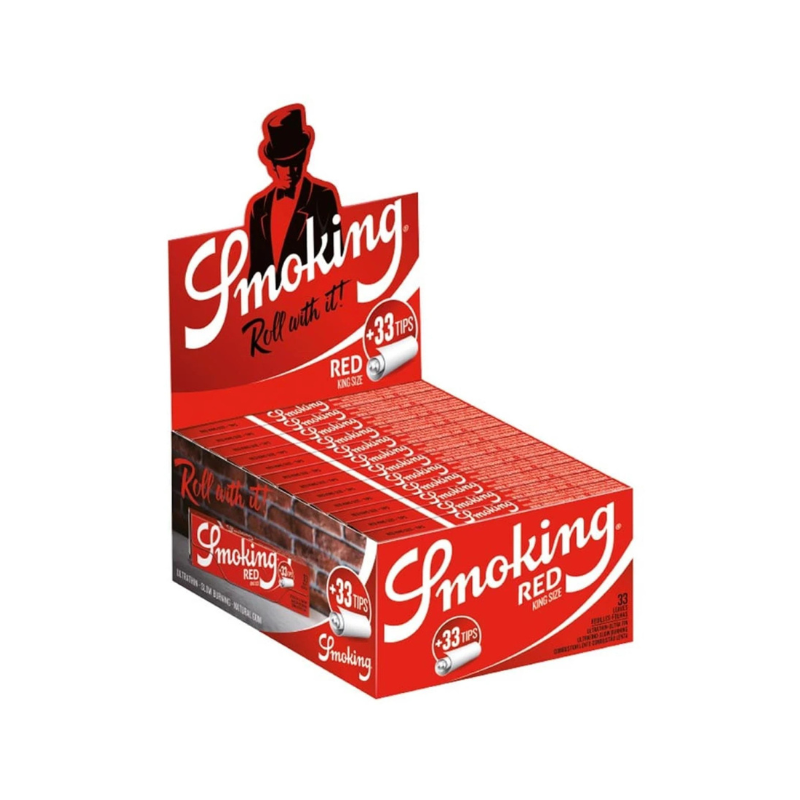 Smoking Red Papers King Size