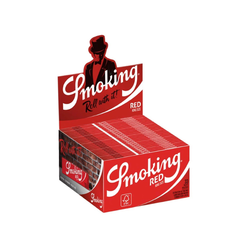 Smoking Red Papers King Size